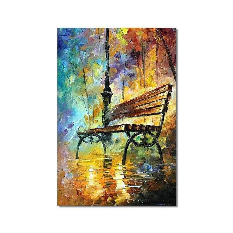 Shop 0 20x30cm no frame / WX 61-3 Abstract Landscape Wall Art Canvas Paintings Posters and Prints Forest Street Rainy Pictures for Living Rome Home Cuadros Decor Mademoiselle Home Decor