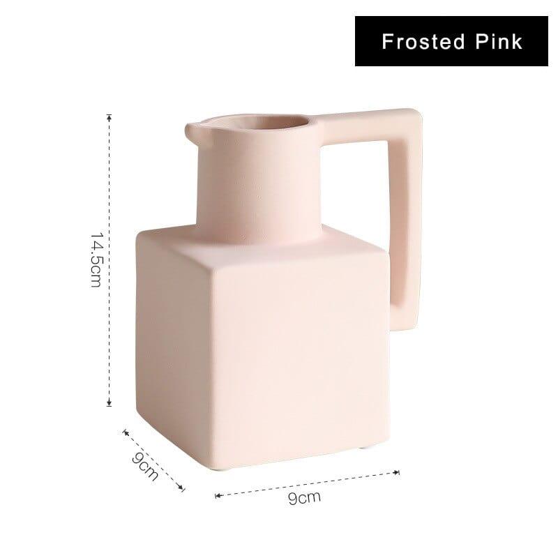 Shop 0 Frosted Pink Amalfi Vase Mademoiselle Home Decor