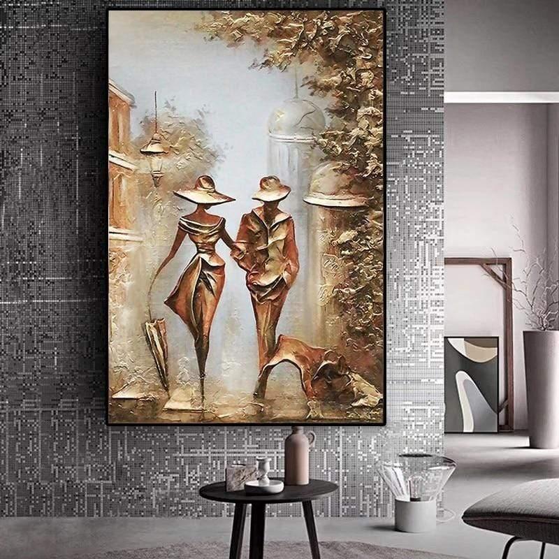 Shop 0 Wonderful love romantic couple home art interesting canvas on wall art picture living room decoration canvas painting Mademoiselle Home Decor