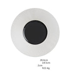 Shop 0 F-1PCS Aosta Plate Mademoiselle Home Decor