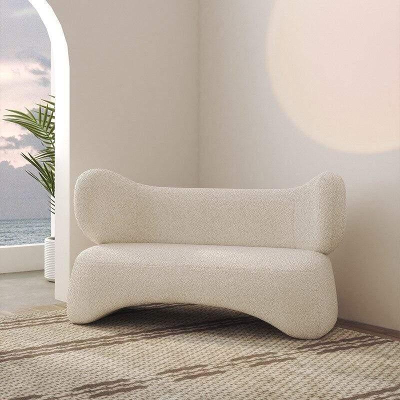 Shop 0 Light luxury lounge Nordic sofa chair Modern contracted special-shaped combination sofa Cashmere designer reception sofa Mademoiselle Home Decor