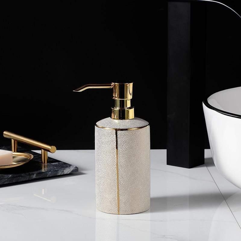 Shop 0 Soap Dispenser white Armani Bathroom Accessories Set Mademoiselle Home Decor