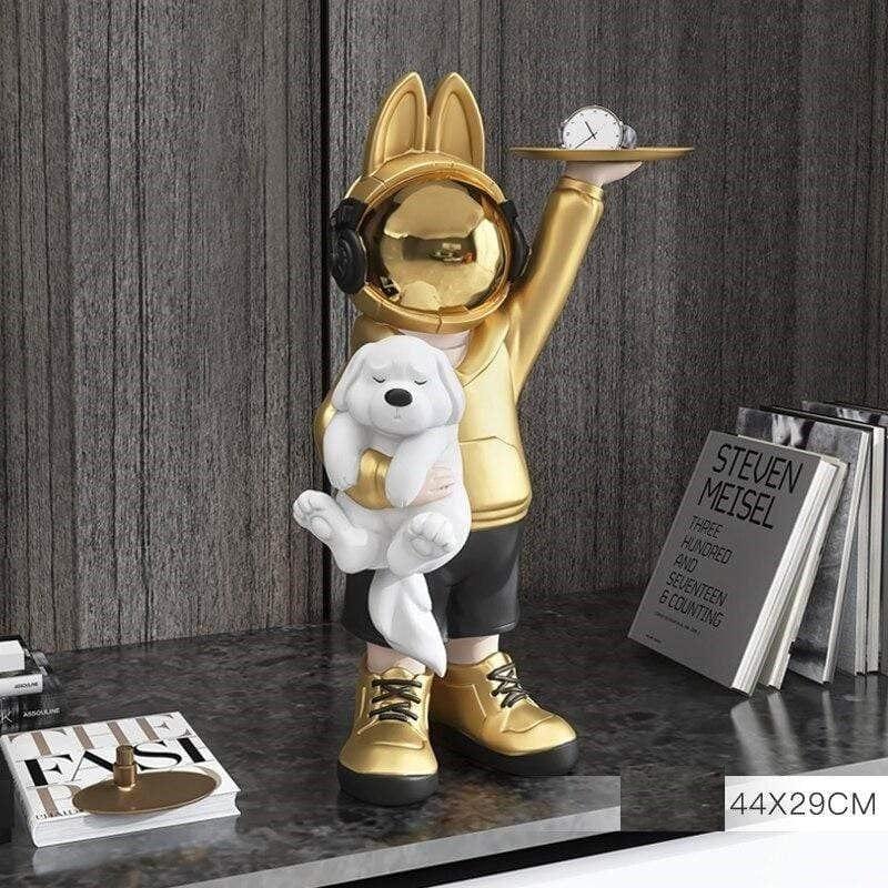 Shop 0 Gold small Astar Sculpture Mademoiselle Home Decor