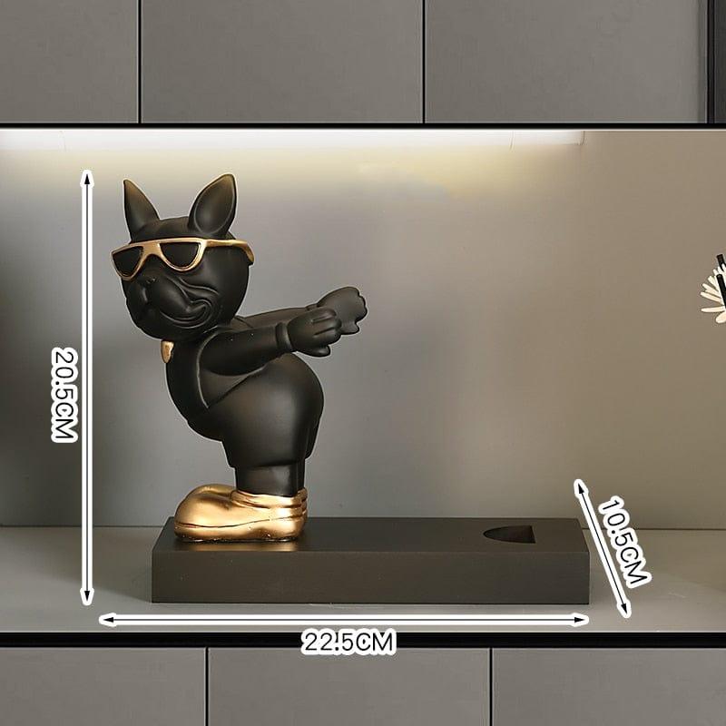 Shop 0 Black- Wine Holder Astro Dog Organisers Mademoiselle Home Decor