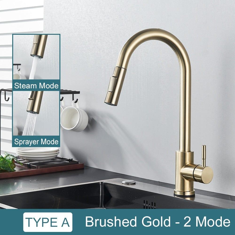 Shop 0 Brushed gold A Atacama Faucet Mademoiselle Home Decor