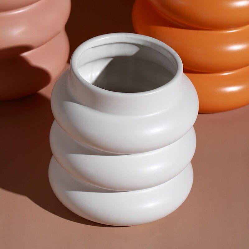 Shop 0 Home Decoration Nordic Morandi Art Vase Ceramic Hydroponics Flower Arrangement Housewarming Gifts Living Room Decor Ornament Mademoiselle Home Decor