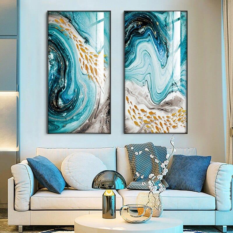 Shop 0 Aura Canvas Mademoiselle Home Decor