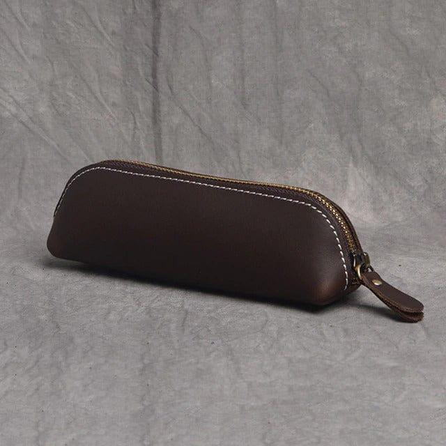 Shop Dark Brown Bagan Pencil Case Mademoiselle Home Decor