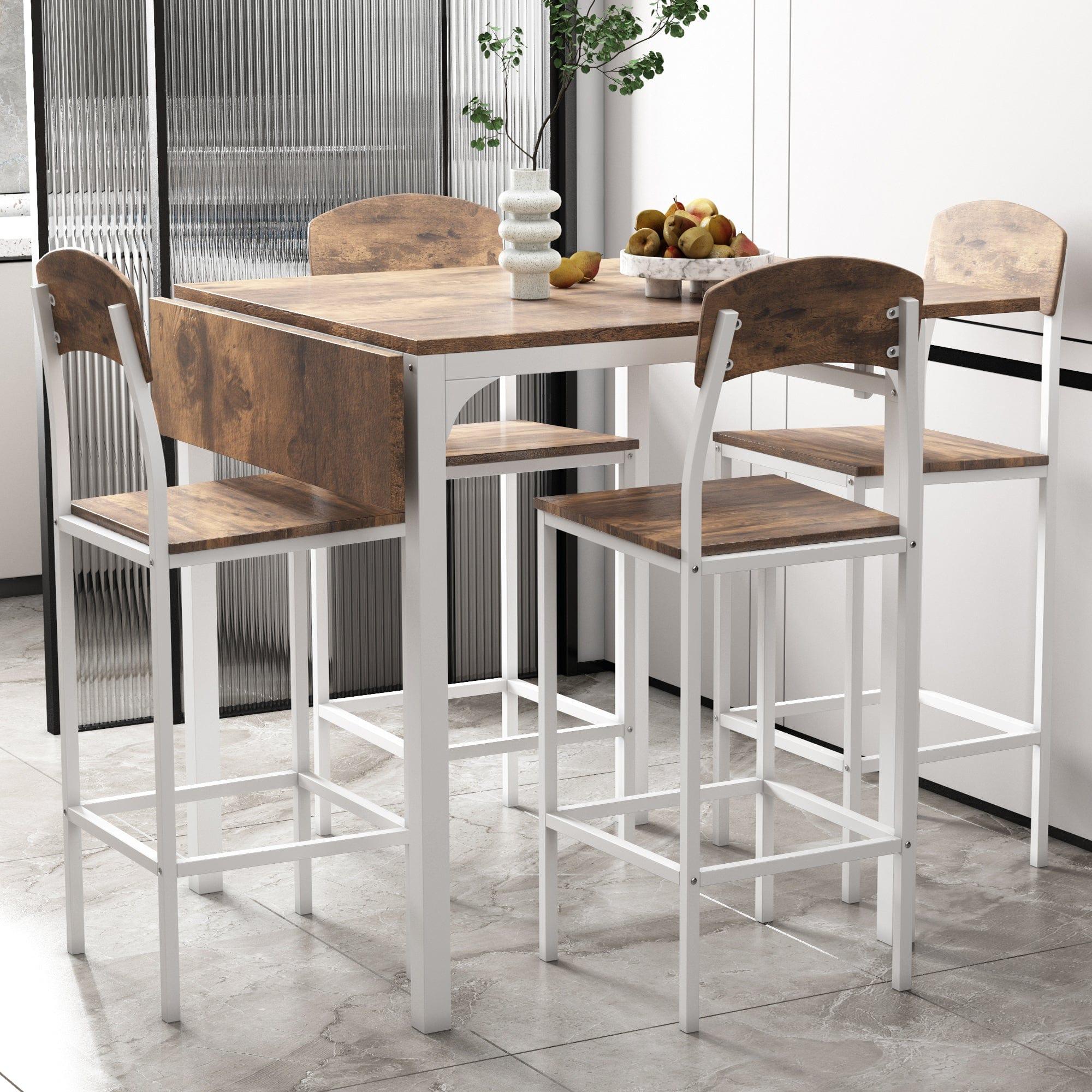 Shop Barcelona 4 Seater Dining Table Set Mademoiselle Home Decor