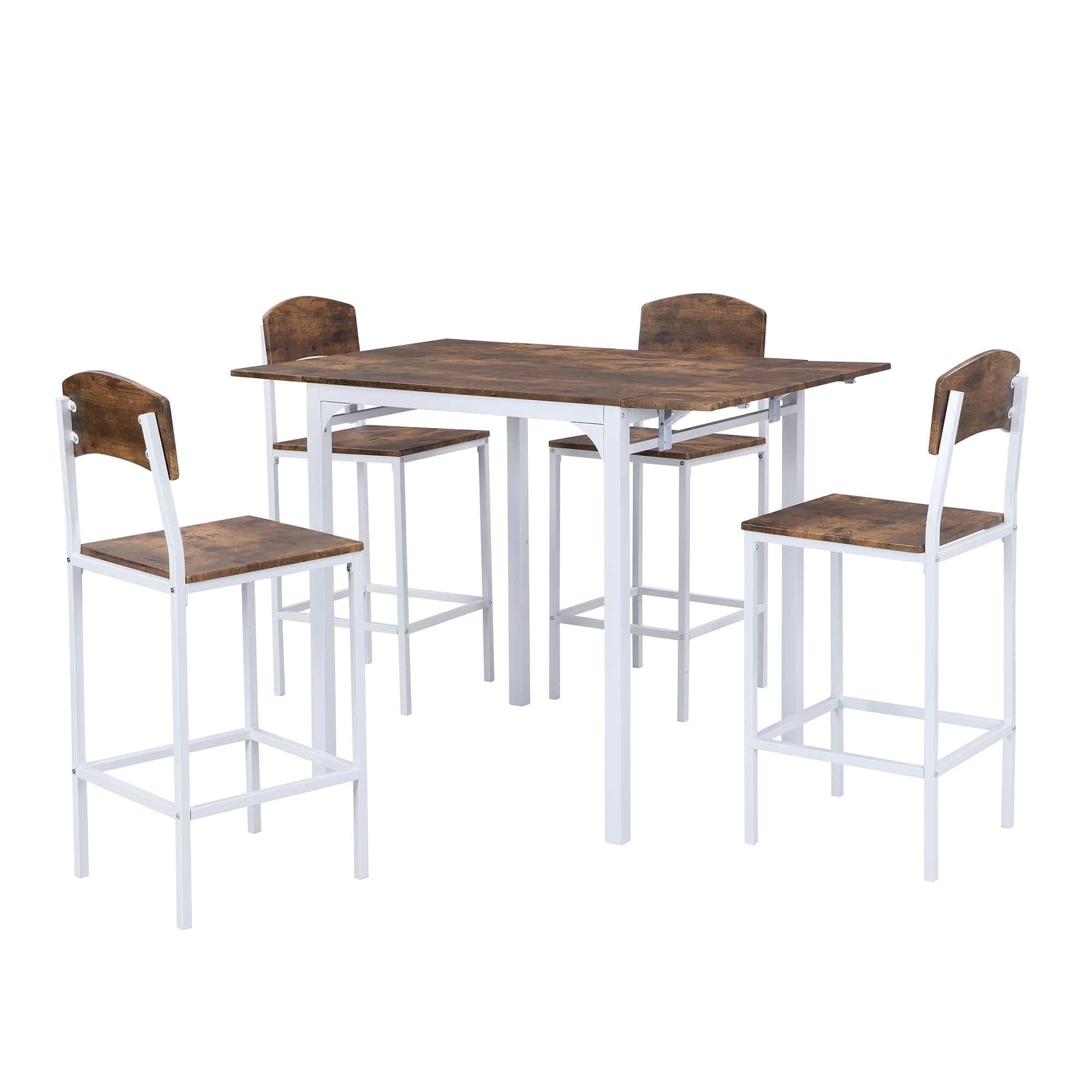 Shop Barcelona 4 Seater Dining Table Set Mademoiselle Home Decor