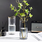 Shop 0 Modern Glass Vase Transparent Flower Vase Living Room Home Decoration Tabletop Vases Terrarium Decor Vase Minimalist Gifts Mademoiselle Home Decor