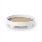 Shop 100004472 White Bayon Tray Mademoiselle Home Decor