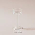 Shop 0 S / 1PC Glass Candle Holders Set Tealight Candle Holder Home Decor Wedding Table Centerpieces Crystal Holder Dinner table setting Mademoiselle Home Decor
