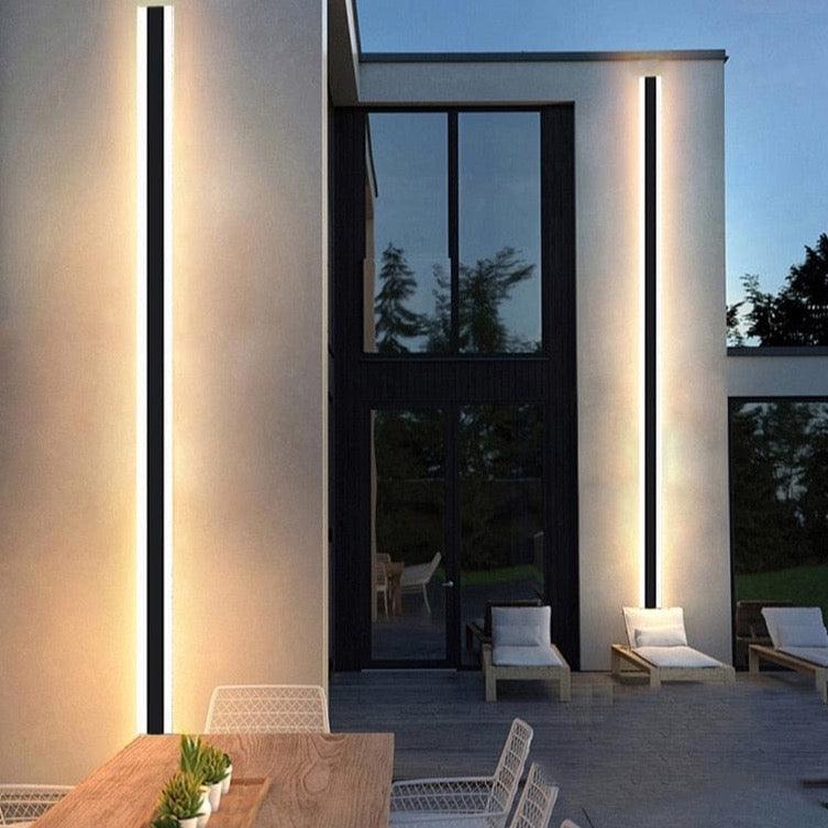 Shop 0 New Outdoor Waterproof Modern LED Wall Lights With Remote Living Room Bedroom Corridor Porch Black Indoor Lamp Lighting Dimmable Mademoiselle Home Decor