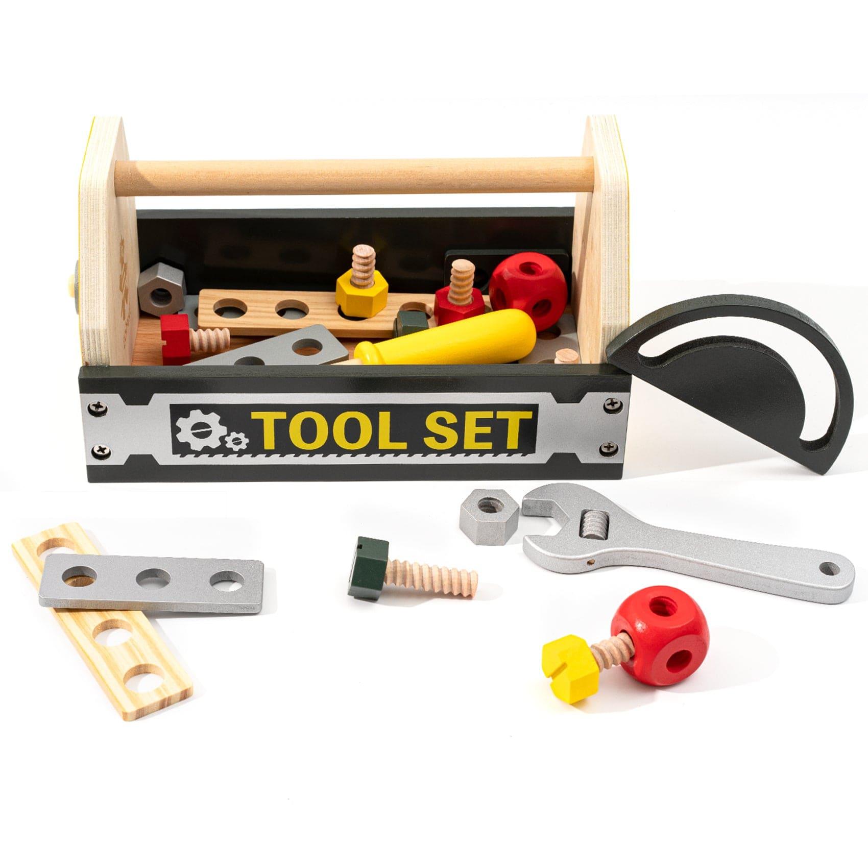 Shop Play Toolbox Kids Workbench Tools for Toddlers Boys Girls Mademoiselle Home Decor