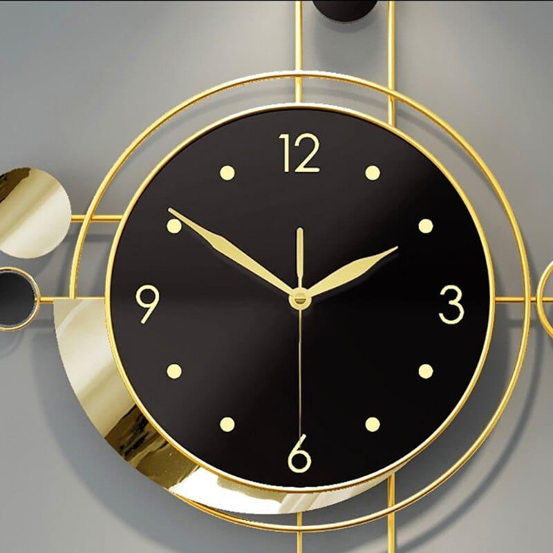 Shop 0 Nordic Large Wall Clock Modern Design Creative Clocks Wall Home Decor Luxury Gold Metal Silent Watch Living Room Decoration Gift Mademoiselle Home Decor