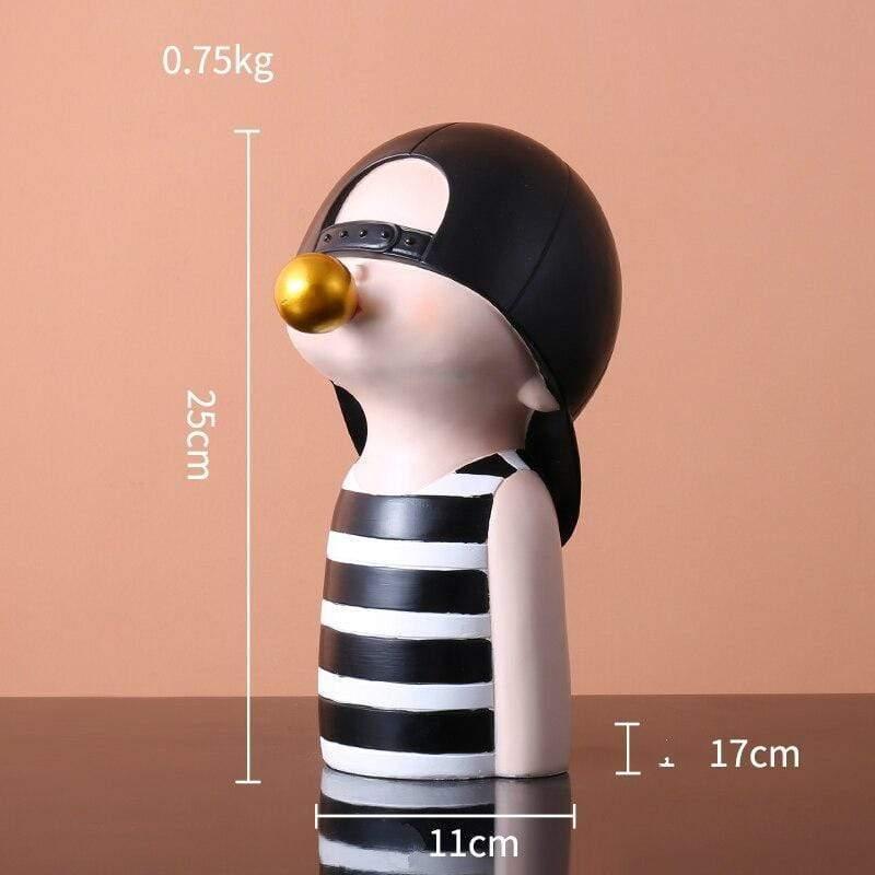 Shop 200042147 Black Bobby Sculptures Mademoiselle Home Decor