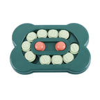 Shop 0 Green Dog Puzzle Toys Slow Feeder Interactive Increase Puppy IQ Food Dispenser Slowly Eating NonSlip Bowl Pet Cat Dogs Training Game Mademoiselle Home Decor