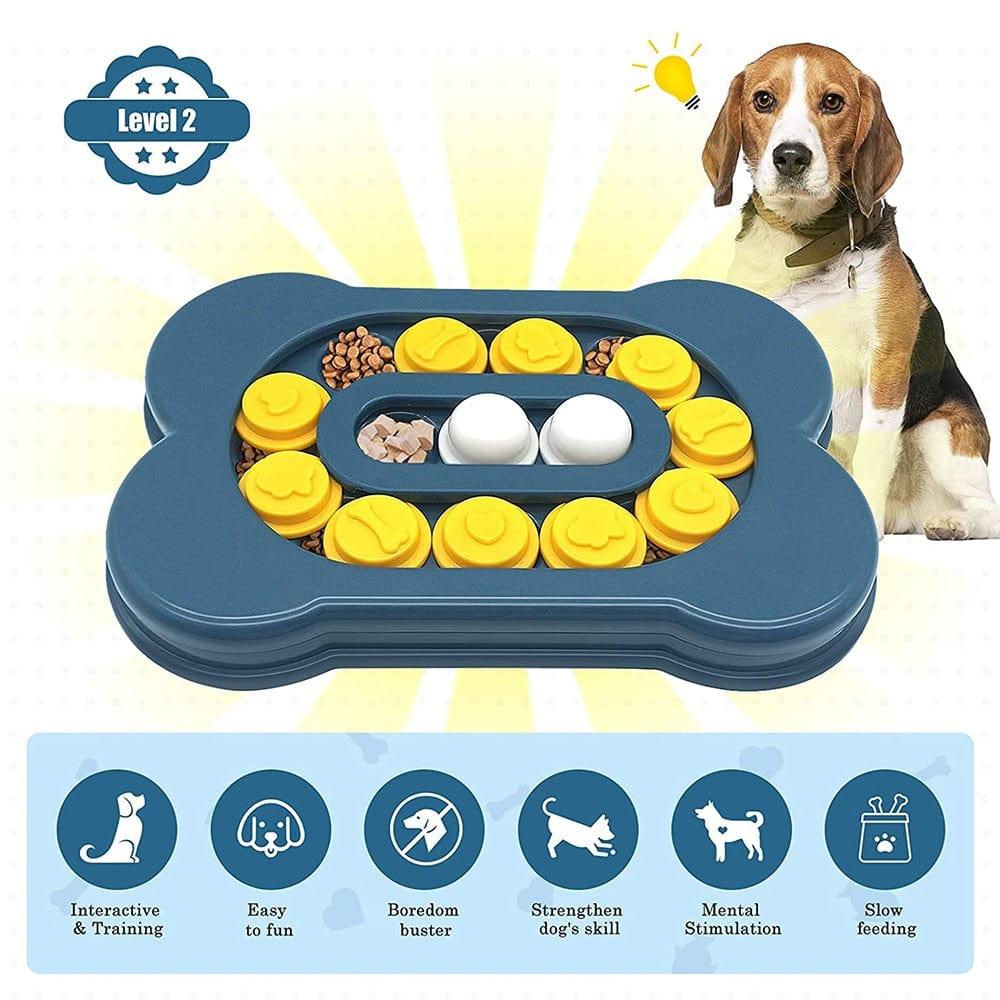 Shop 0 Dog Puzzle Toys Slow Feeder Interactive Increase Puppy IQ Food Dispenser Slowly Eating NonSlip Bowl Pet Cat Dogs Training Game Mademoiselle Home Decor