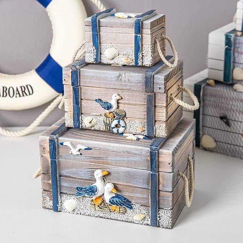 Shop 0 Blue Seabird Bora Organiser Mademoiselle Home Decor