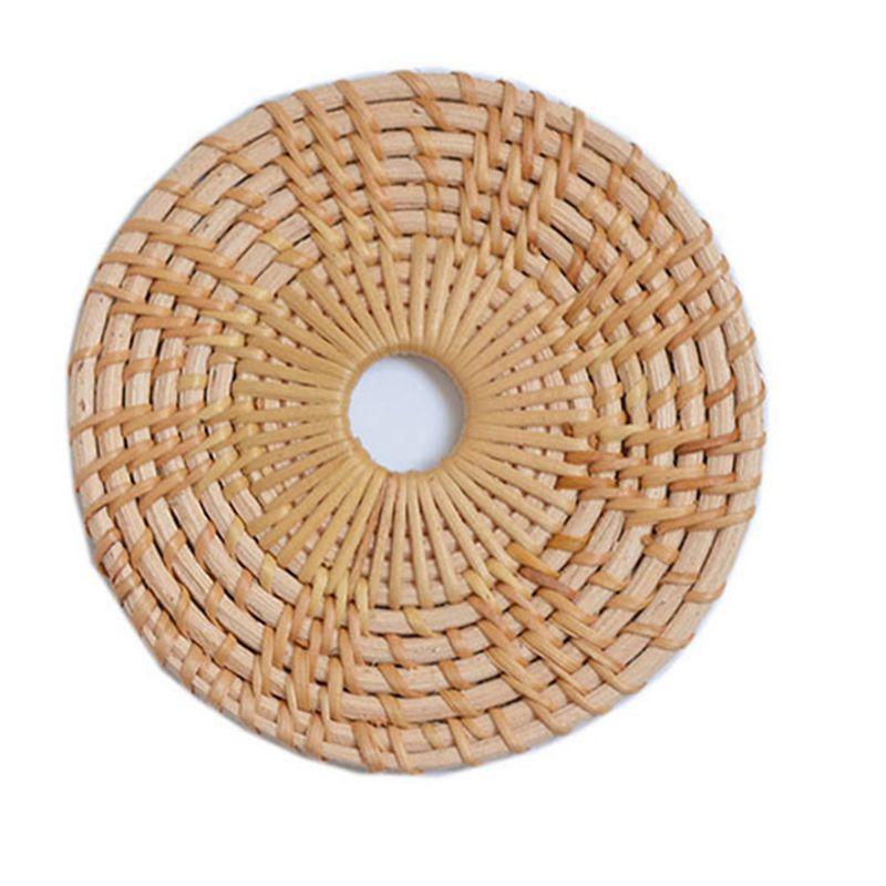 Shop 0 Large light brown 1 / Round Budapest Coaster Mademoiselle Home Decor