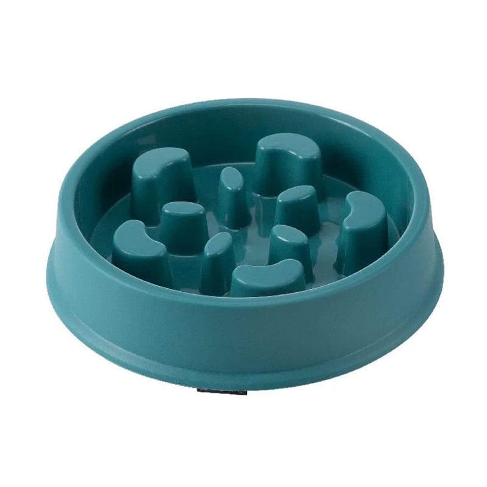 Shop 0 Green Pet Slow Food Bowl Small Dog Choke-proof Bowl Non-slip Slow Food Feeder Dog Rice Bowl Pet Supplies Available for Cats and Dogs Mademoiselle Home Decor