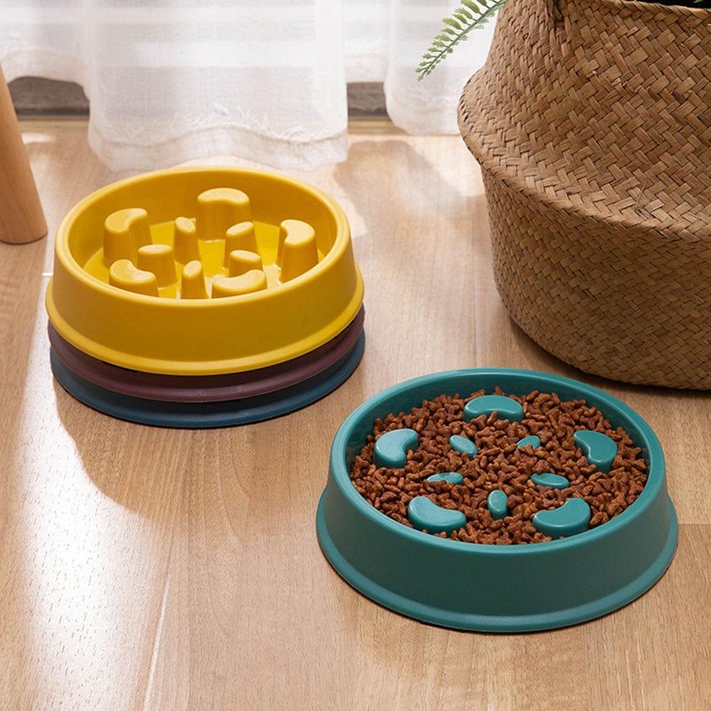 Shop 0 Pet Slow Food Bowl Small Dog Choke-proof Bowl Non-slip Slow Food Feeder Dog Rice Bowl Pet Supplies Available for Cats and Dogs Mademoiselle Home Decor