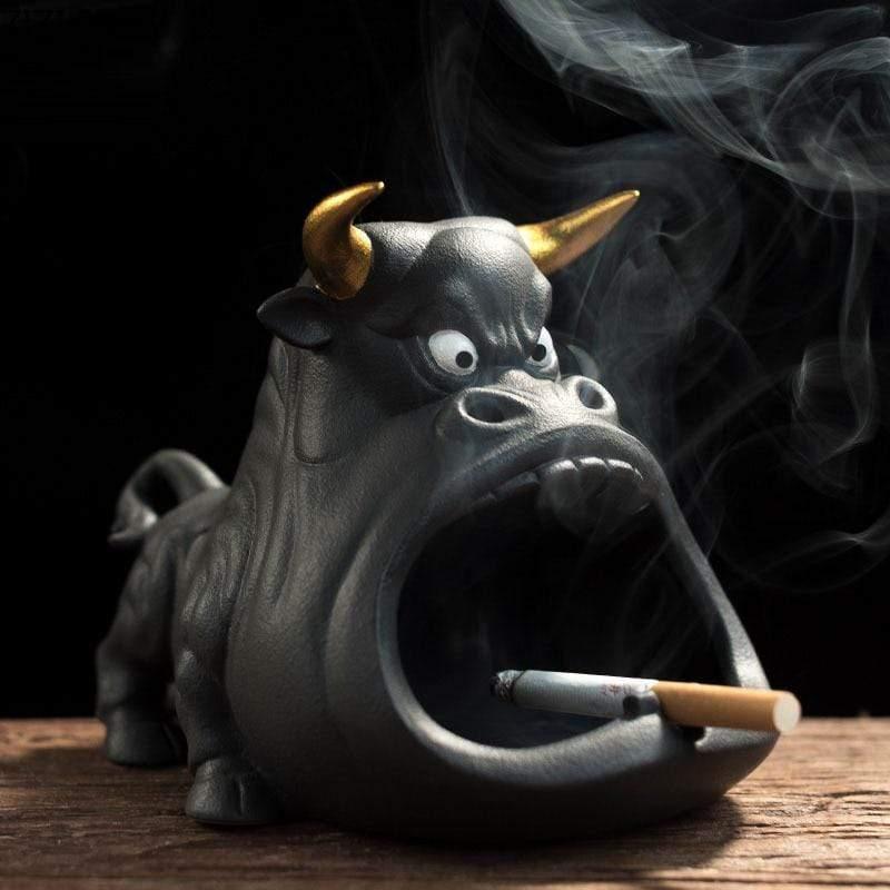 Shop 152601 Black Bull Ashtray Mademoiselle Home Decor