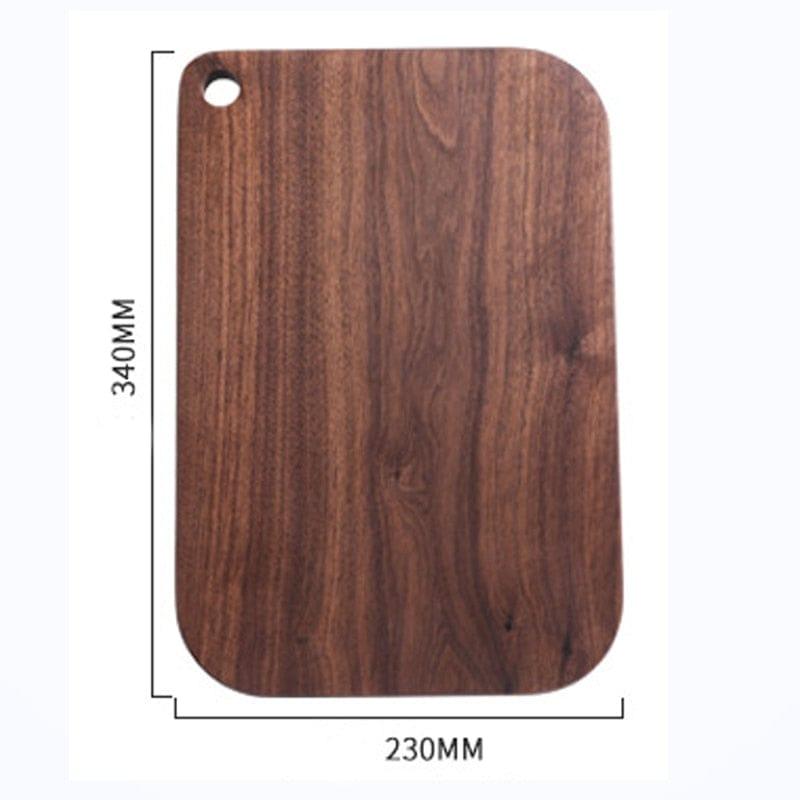 Shop 0 34x23 Black Walnut Wood Cutting Board Solid Wood Creative Whole Wood Bread Tray Fruit Chopping Board Kitchen Wooden Board kitchen tool Mademoiselle Home Decor