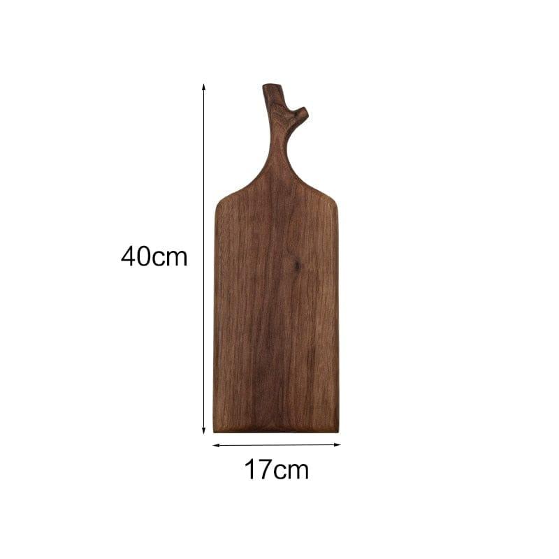 Shop 0 40x17 Black Walnut Wood Cutting Board Solid Wood Creative Whole Wood Bread Tray Fruit Chopping Board Kitchen Wooden Board kitchen tool Mademoiselle Home Decor