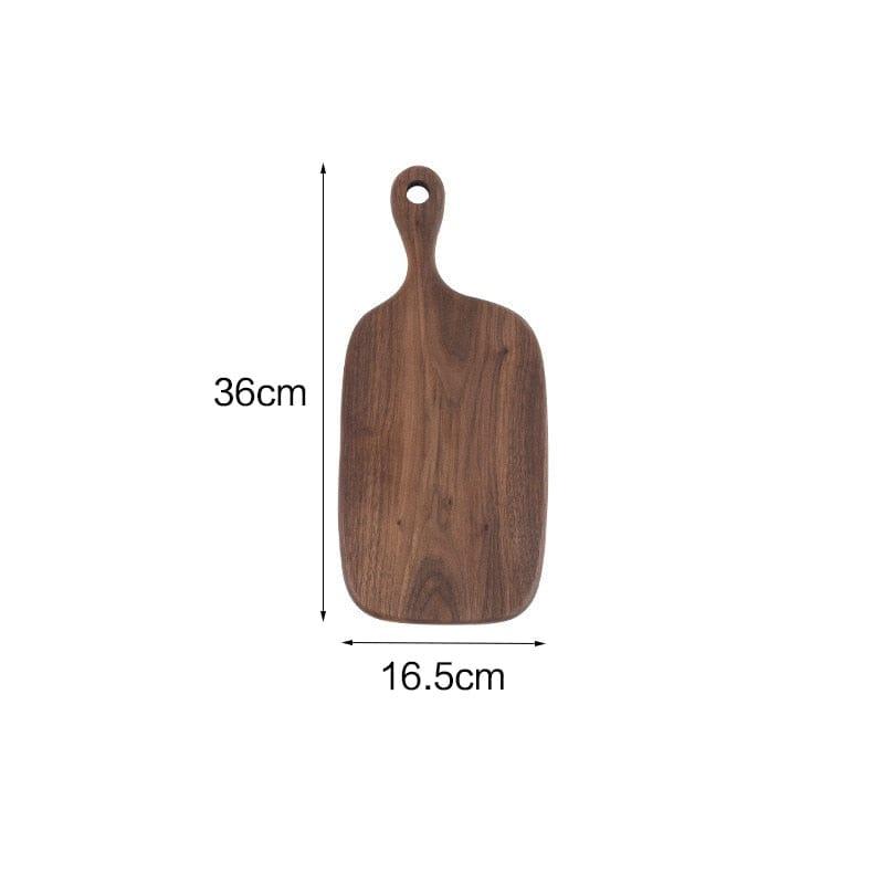 Shop 0 36x16.5 Black Walnut Wood Cutting Board Solid Wood Creative Whole Wood Bread Tray Fruit Chopping Board Kitchen Wooden Board kitchen tool Mademoiselle Home Decor