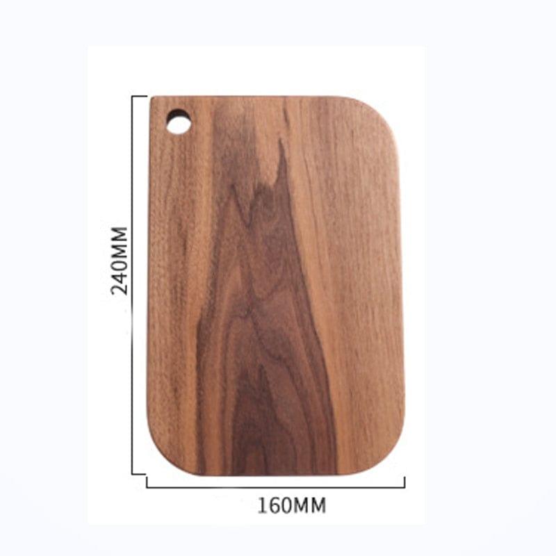 Shop 0 24x16 Black Walnut Wood Cutting Board Solid Wood Creative Whole Wood Bread Tray Fruit Chopping Board Kitchen Wooden Board kitchen tool Mademoiselle Home Decor