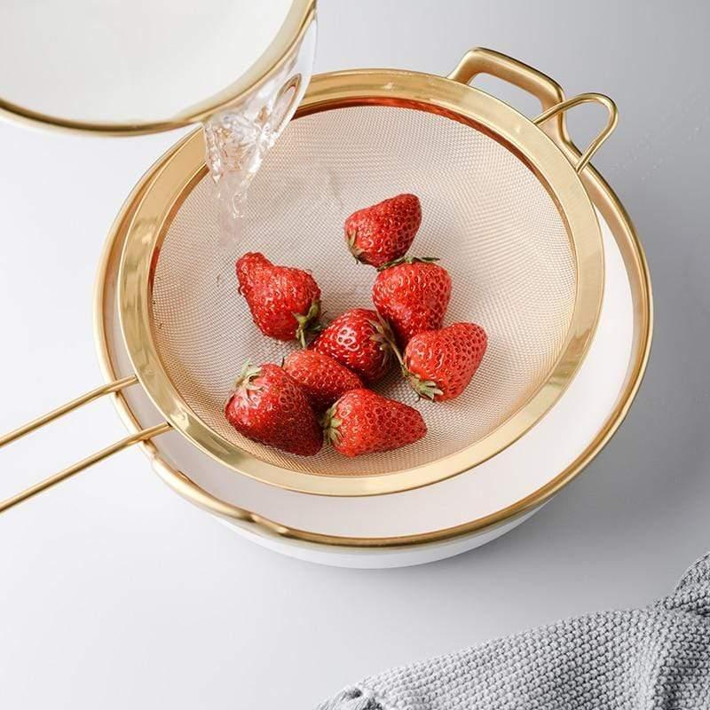Shop Baking & Pastry Tools Cadoola Strainer Mademoiselle Home Decor