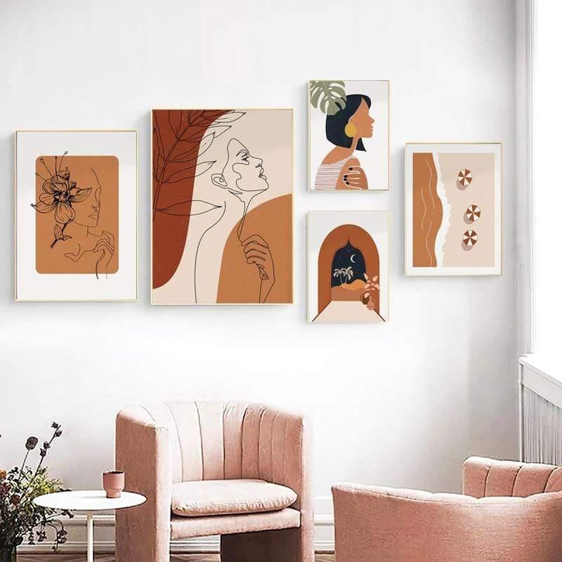 Shop 1704 Cairo Canvases Mademoiselle Home Decor