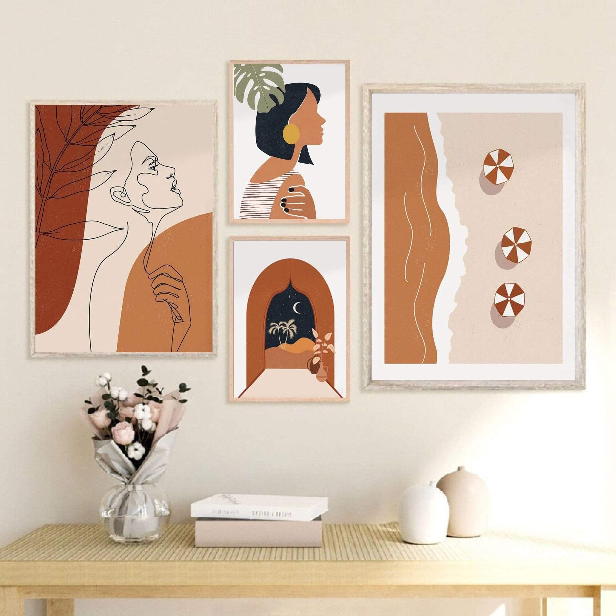 Shop 1704 Cairo Canvases Mademoiselle Home Decor