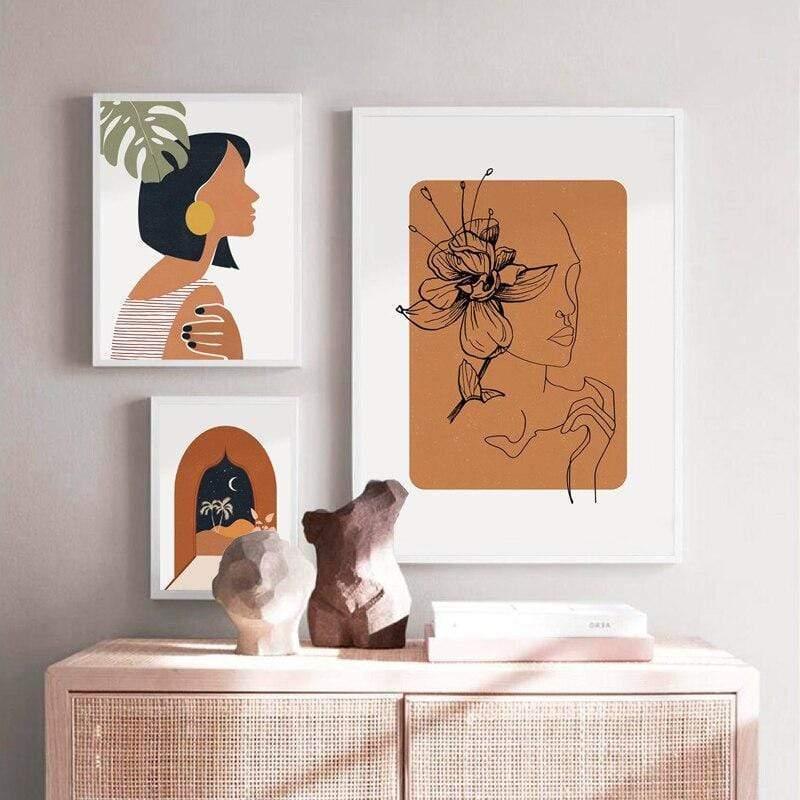 Shop 1704 Cairo Canvases Mademoiselle Home Decor
