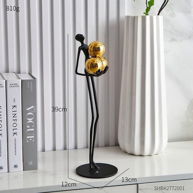 Shop 0 Height 15.3 in elegant room ornaments for nordic home decor floor ball figures sculpture living room decoration sculptures Decorative statues Mademoiselle Home Decor