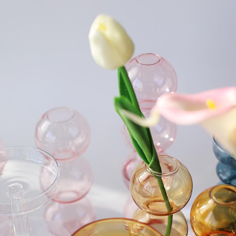 Shop 0 Canaria Glass Vases Mademoiselle Home Decor