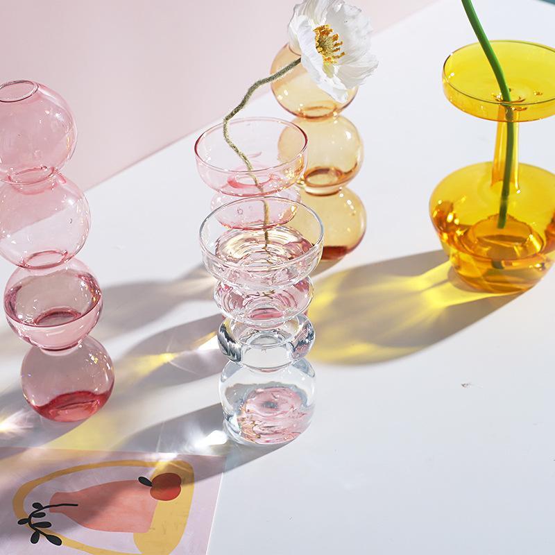 Shop 0 Canaria Glass Vases Mademoiselle Home Decor