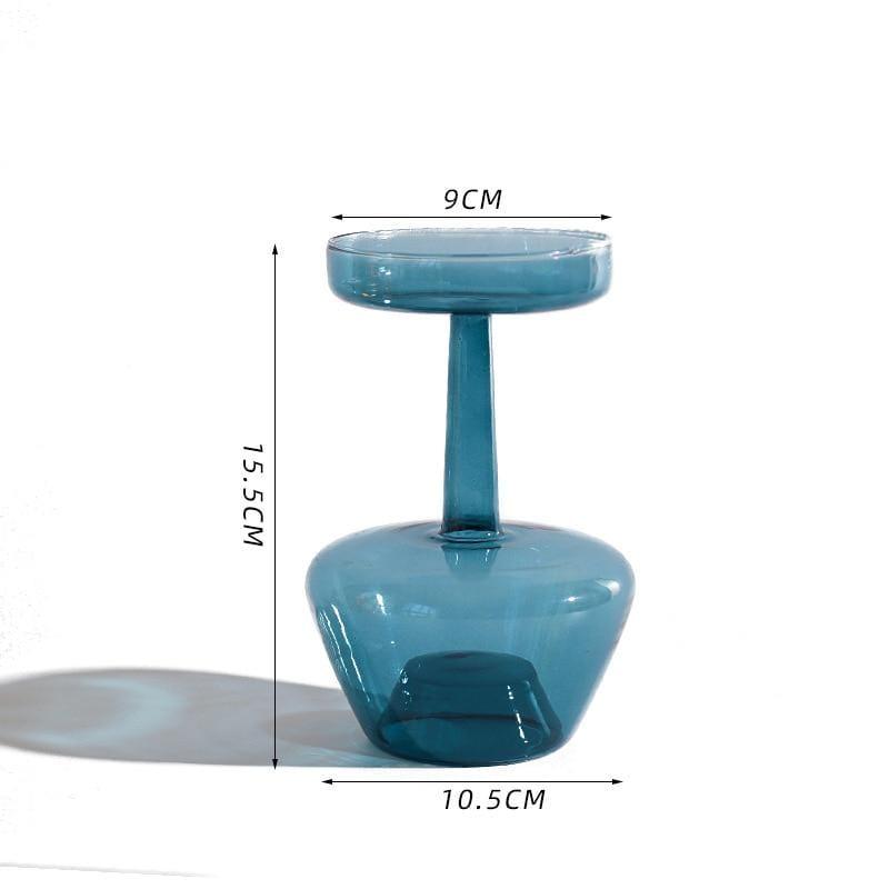 Shop 0 OceanBlue Lamp Canaria Glass Vases Mademoiselle Home Decor