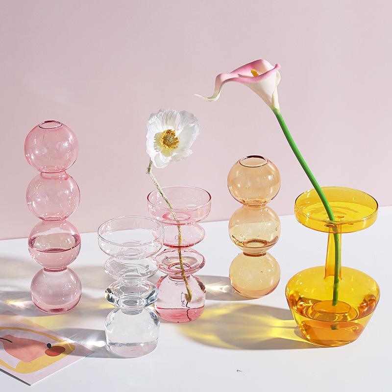 Shop 0 Canaria Glass Vases Mademoiselle Home Decor