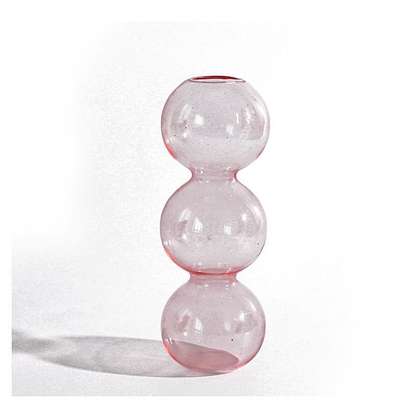 Shop 0 pink 3bubble Canaria Glass Vases Mademoiselle Home Decor