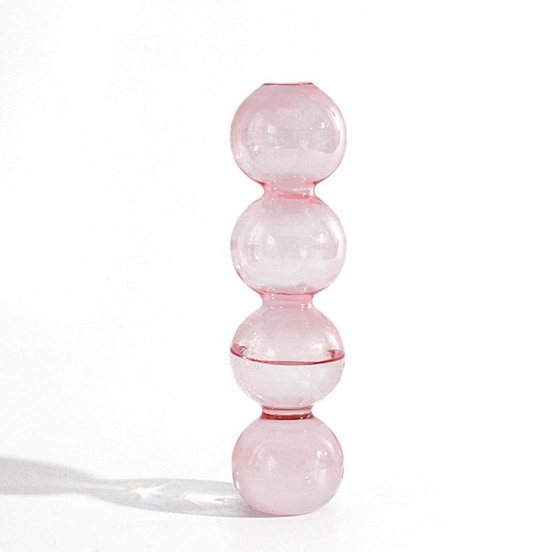 Shop 0 pink 4bubble Canaria Glass Vases Mademoiselle Home Decor