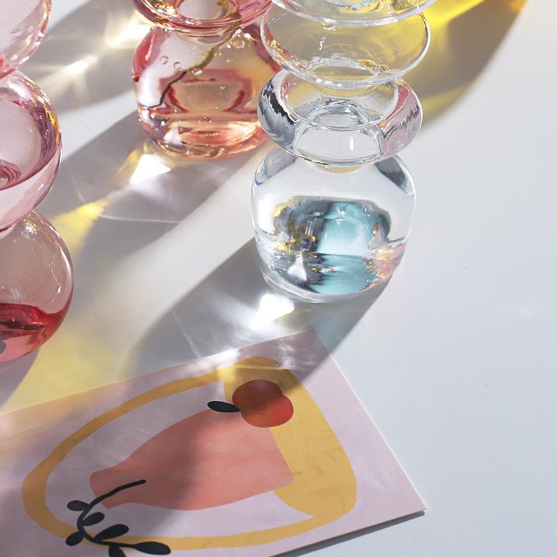 Shop 0 Canaria Glass Vases Mademoiselle Home Decor