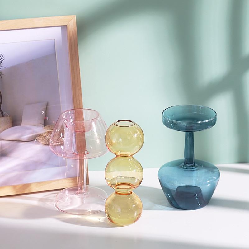 Shop 0 Canaria Glass Vases Mademoiselle Home Decor