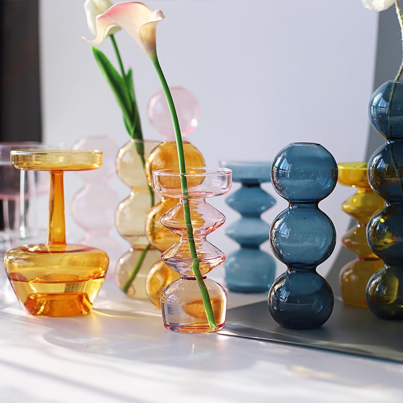 Shop 0 Canaria Glass Vases Mademoiselle Home Decor