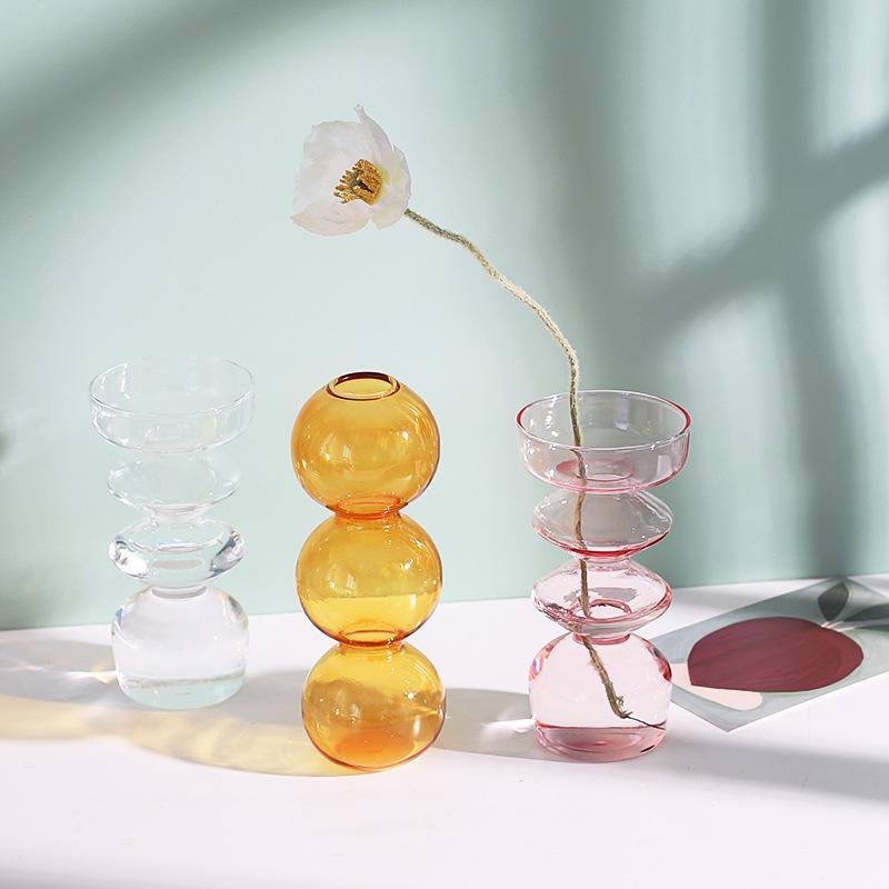 Shop 0 Canaria Glass Vases Mademoiselle Home Decor