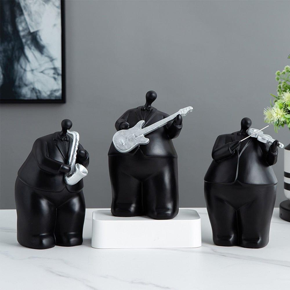 Shop 0 Modern Creative Musician Sculpture figure Resin Model Nordic Home decor Living Room Decoration Sculpture Modern Art Gift Mademoiselle Home Decor