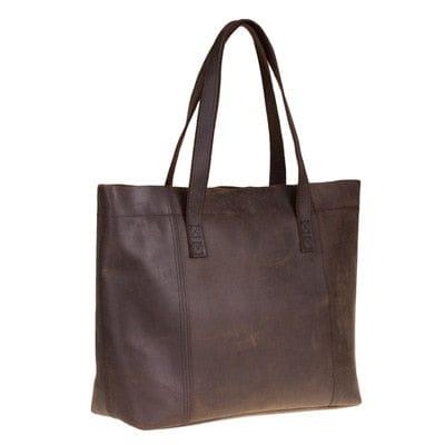 Shop 0 Dark brown Carlton Tote Bag Mademoiselle Home Decor