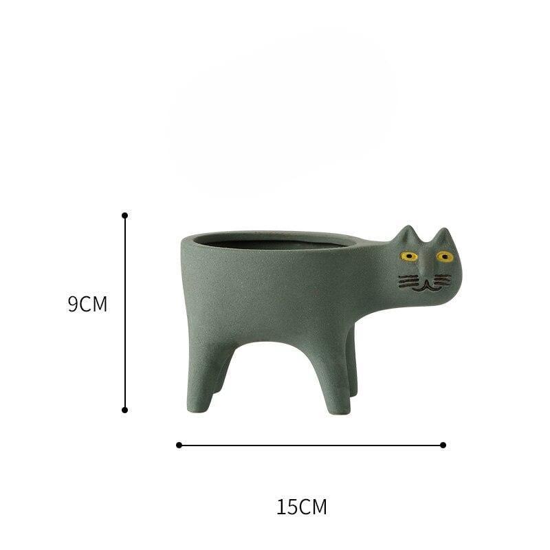 Shop 100005865 g Cat Vases Mademoiselle Home Decor